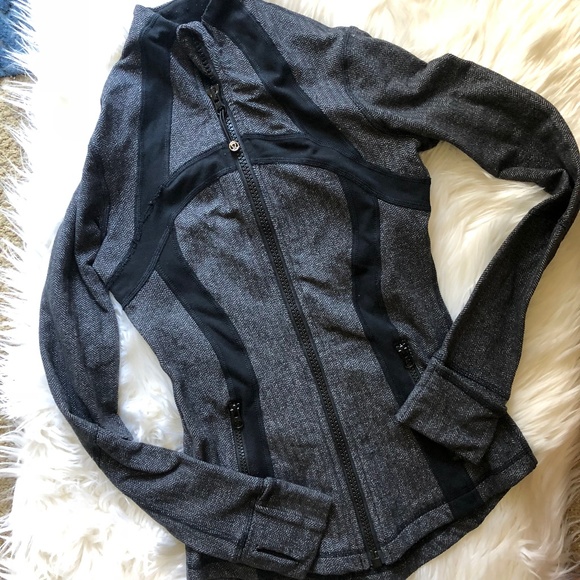 lululemon athletica Jackets & Blazers - Lululemon Define Jacket Herringbone Black Size 4